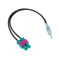 Antennenadapter AUDI, SEAT, SKODA, VW doppel Fakra(m)-DIN(m)
