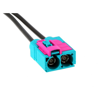 Antennenadapter AUDI, SEAT, SKODA, VW doppel Fakra(f)-DIN(f)