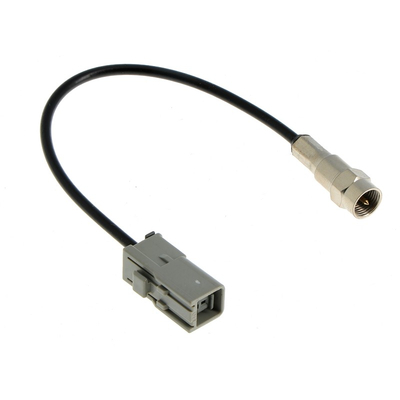 Antennenadapter  GT5 (F)Grau 1S - FME (M)
