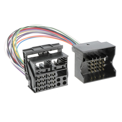 Adapter  Quadlock(M) - Quadlock(F) 16 pin