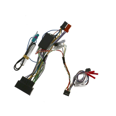 Plug-and-play cable for Audi with active system adapter and phantom antenna adapter