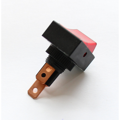 Rocker switch on/off with indicator light 12V 30A red