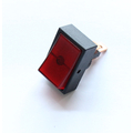 Rocker switch 1 x on 12V 30A with&nbsp;red lighting