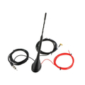 DAB, AM,FM Antenne  aktiv 70 Grad, Strahler 230mm