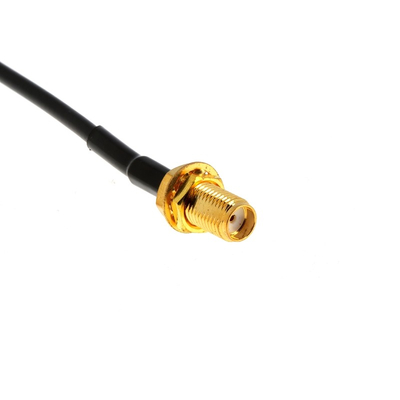 Antenna adapter SMB 90 angle plug - SMA (F)