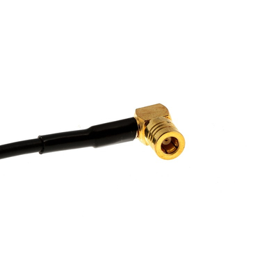 Antenna adapter SMB 90 angle plug - SMA (F)