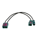 Antenna adapter DOUBLE FAKRA (F) - 1x FAKRA (F) + 1x...