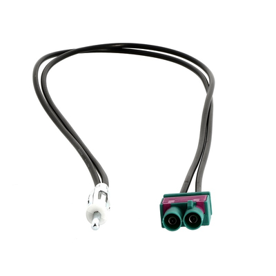 Antennenadapterkabel doppel FAKRA(M) - DIN, Kabel 50cm