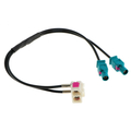 Antenna adapter with 90 degree double FAKRA(F) - 1 x...