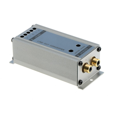 High-low level line adapter adjustable