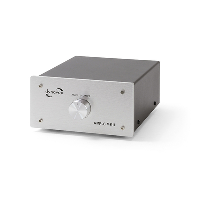 Verstrker/ Lautsprecherboxen Umschalter silber - AMP-S MKII