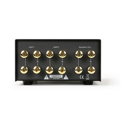 Amplifier / loudspeaker switcher silver- AMP-S silver