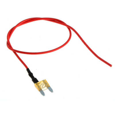 MINI blade fuse  5A with cable 1mm