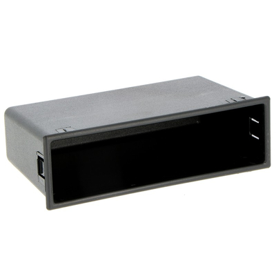 Double DIN installation compartment