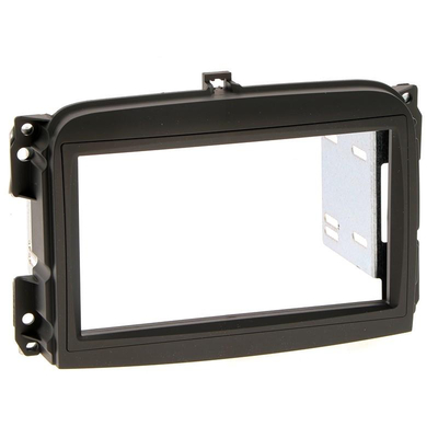 Radio bezel FIAT 500 L from 2012 2DIN black installer kit