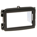Radioblende FIAT 500 L ab 2012 2DIN schwarz Installer Kit