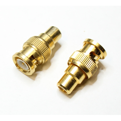 BNC Male / RCA (RCA) Female Adapter