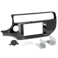 Radio bezel KIA Rio from year 2015 2DIN piano black...