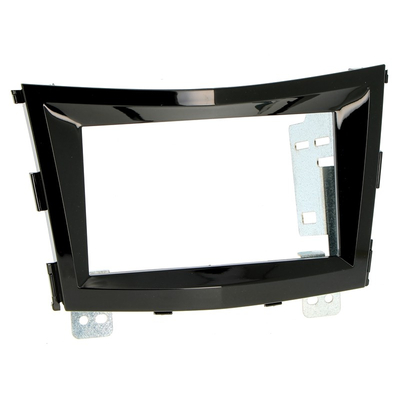 Radio bezel SSANGYONG Tivoli 2DIN piano black Installer Kit