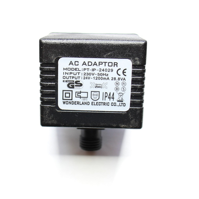 Plug-in power supply 24VAC 1.2A 28.8W