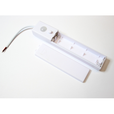 IR battery holder with motion detector 6VDC