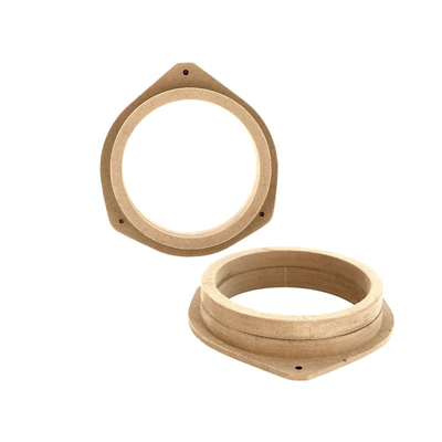Speaker rings made of MDF AUDI A3(ab 03),A4(ab 02), MERCEDES E(W211), TOYOTA for 165mm