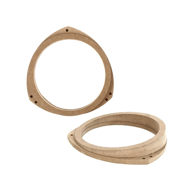 Lautsprecherringe MDF BMW, NISSAN, OPEL, RENAULT 165mm, T�ren vorne