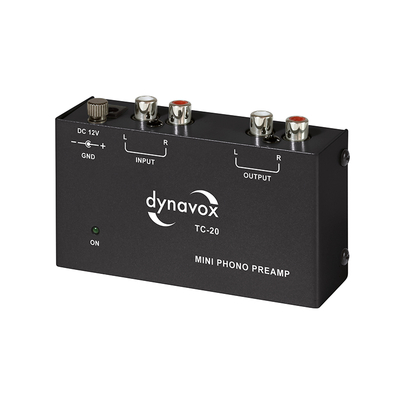 Phono preamplifier black - TC 20