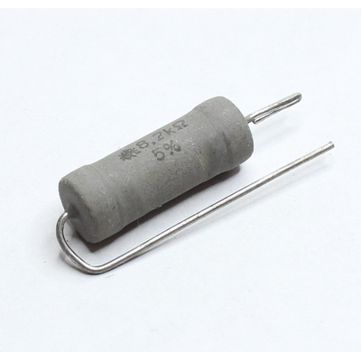 Wire-wound resistor     8.2k Ohm  4W  5%