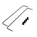 Stainless steel bracket for 25 cm speakers
