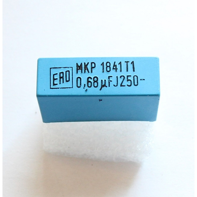 MKT capacitor     680nF 0,68�F 250V 1841T1 - ERO