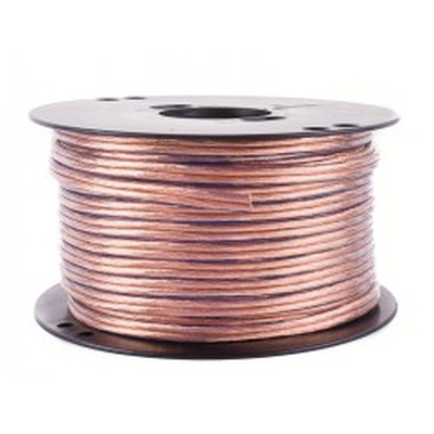 Loudspeaker cable transparent 2x4.0mm� CU 50m roll