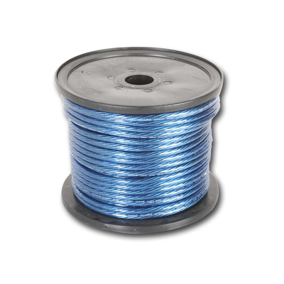  Power cable 10mm 50m blue transparent CCA
