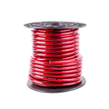 Stromkabel 20qmm 25m rot transparent CU