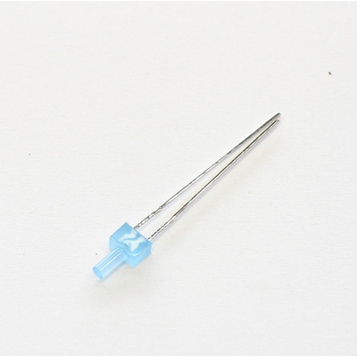 LED 2mm blau 160-270mcd 130� 2,6-3,6V plan