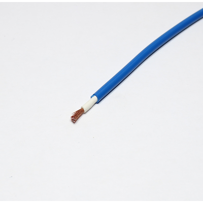 Meleitung LifYY 1mm   2,80mm/3,75mm feinstdrhtig doppelt isoliert blau 5 Meter