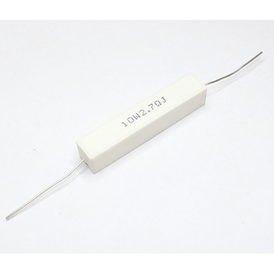 High-Power Cement Resistor 2.7 Ohm 10W 10% - LSR-22/10A