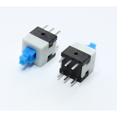 Microswitch 2 x on/on 8 x 8mm