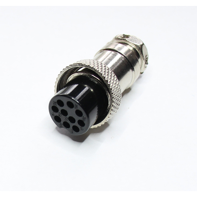 Microphone coupling for radio 10 pin
