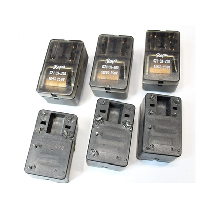 Relais 9VDC 10/60A 2 x aus/(ein) - 071-33-200 Rapa gebraucht (6 St�ck)