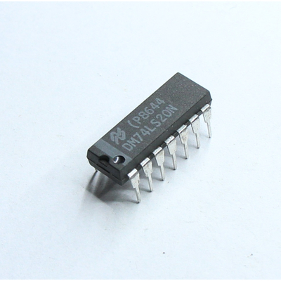 DM74LS20N 2 NAND gates with 4 inputs each DIL14