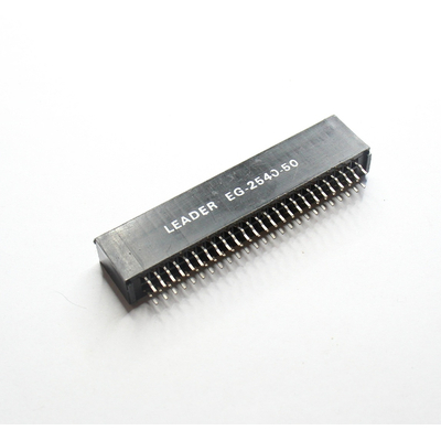 Card-edge connector 2x25 pin, 2.54 mm pitch