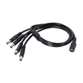 4 fach Spannungsverteiler 4 x Stecker / 1 x Kupplug...
