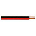 Speaker cable / twin strand 2 x 0.75 mm black / red OFC