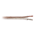 Speakercable / twin strand 2 x 0.75 mm� transparent OFC