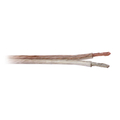 Speakercable / twin strand 2 x 1.0 mm� transparent OFC