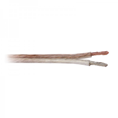 Speakercable / twin strand 2 x 1.5 mm� transparent OFC