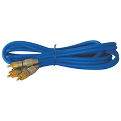 Blue friendship digital signal RCA connection cable 0.5m