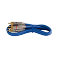 Blue friendship digital signal RCA connection cable 0.5m