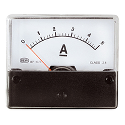 Panel meter Rotating iron 0 -  5A DC